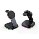 Hot sales Folding stand up station wireless charger 3 in 1 Magnetic wireless fast charger